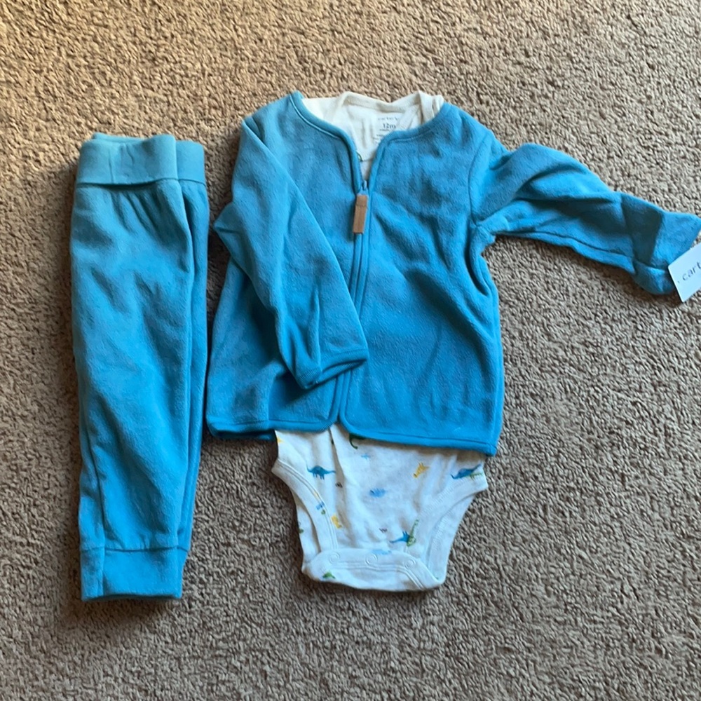 Carter’s || 3-piece set (jacket, pants, onesie)